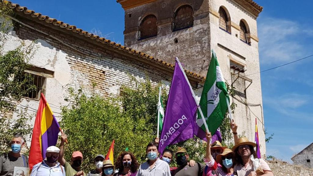 Imagen de archivo de una marcha hacia el cortijo de Gambogaz en Camas (Sevilla)
