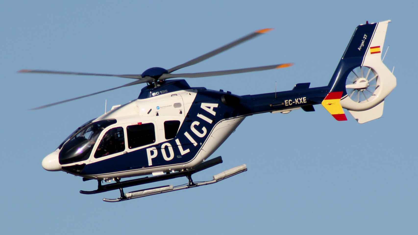 Eurocopter EC 135 de la Policía Nacional