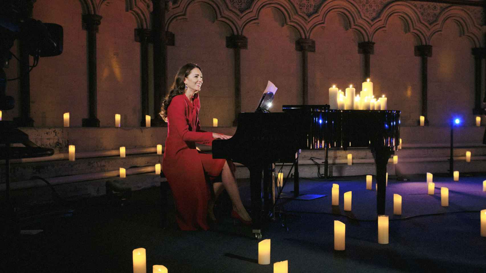 Kate Middleton tocó el piano en el concierto de Navidad de 2022.