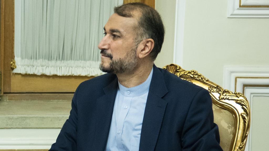 El ministro de Exteriores de Irán, Hosein Amirabdolahian.