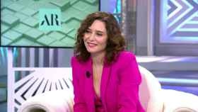 La presidenta de la Comunidad de Madrid, Isabel Díaz Ayuso, este lunes en Telecinco.
