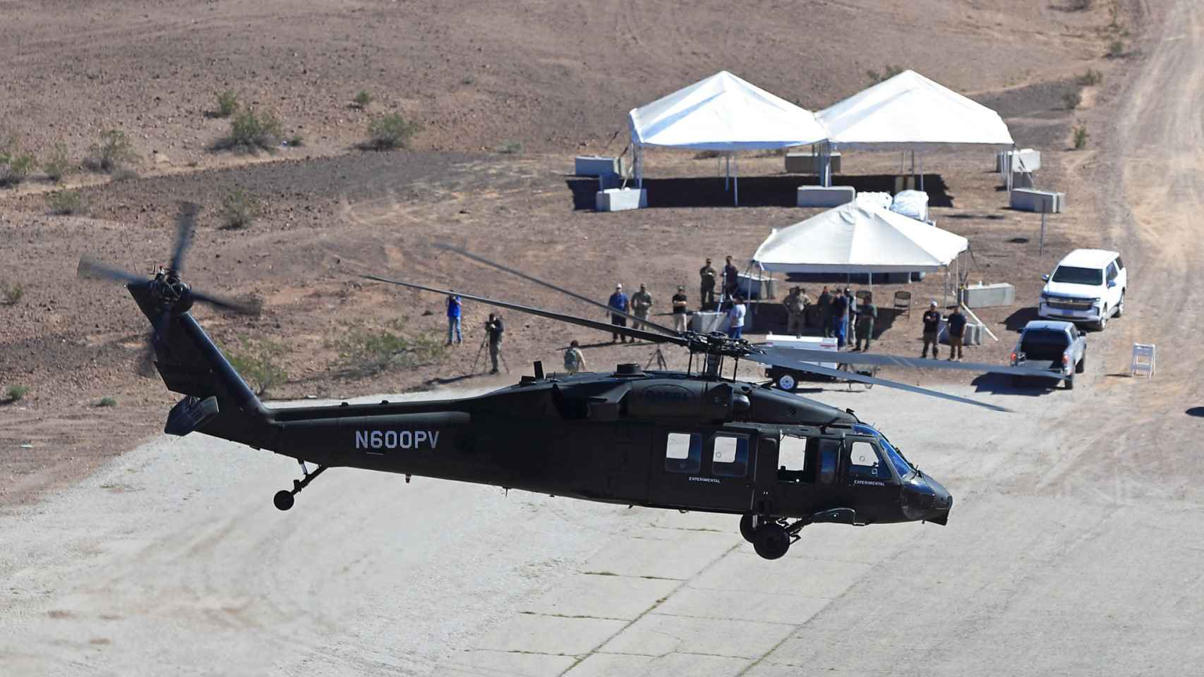 Operación autónoma del Black Hawk
