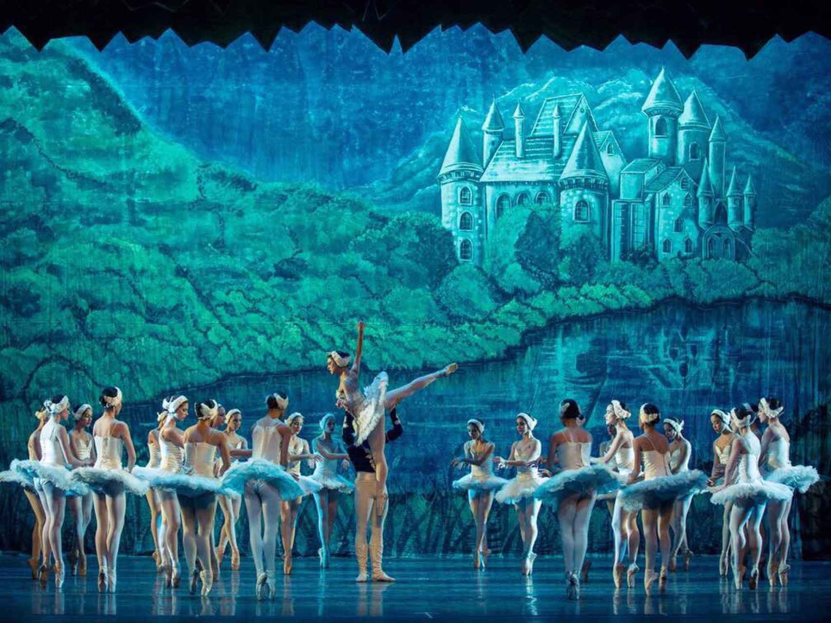 El ballet 'El lago de los cisnes'