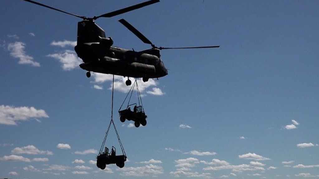 Ejercicio llevado a cabo por el Ejército de Tierra en la Academia de Infantería de Toledo