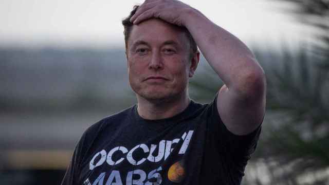Elon Musk en la SpaceX Starbase, en Brownsville, Texas.