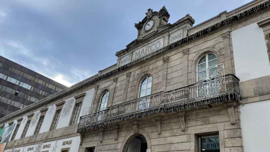 La fachada del Museo Marco de Vigo, en el corazón de Príncipe.