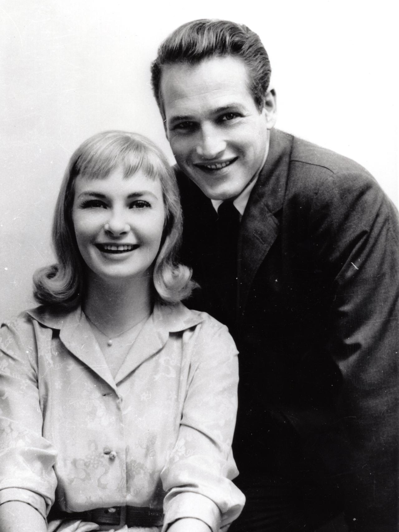Joanne Woodward y Paul Newman.