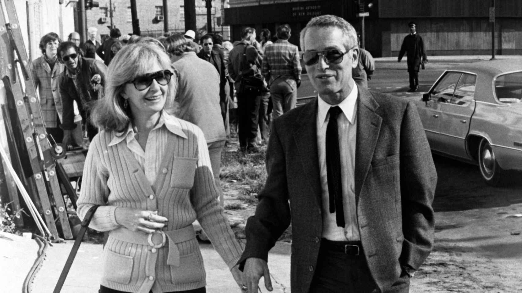 Joanne Woodward y Paul Newman.