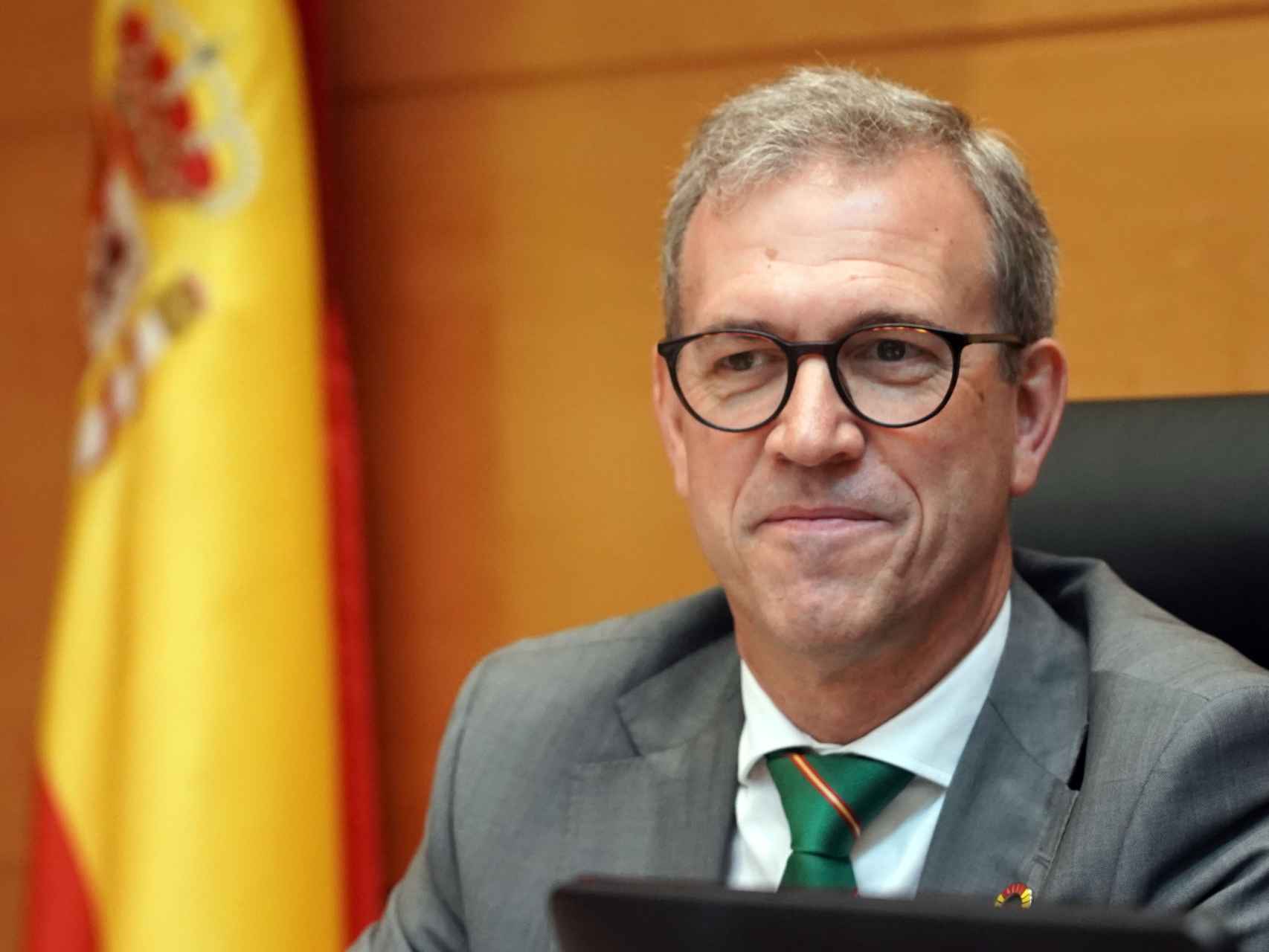 Mariano Veganzones, consejero de Industria, Comercio y Empleo de la Junta de Castilla y León