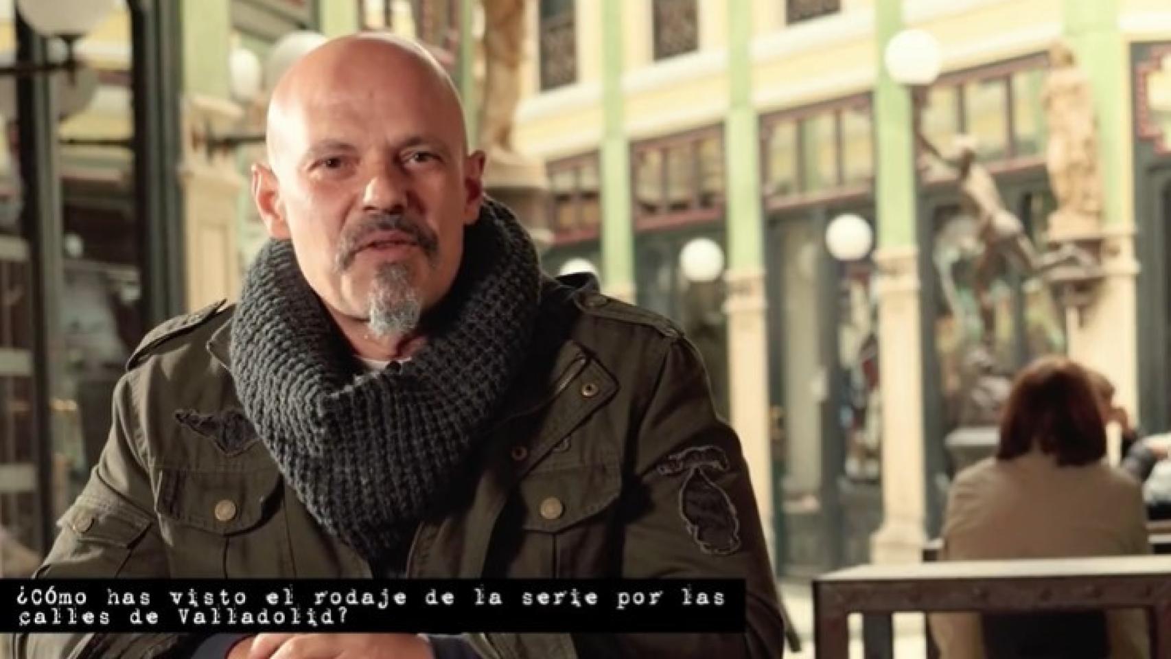 César Pérez Gellida hablando de la serie 'Memento Mori'