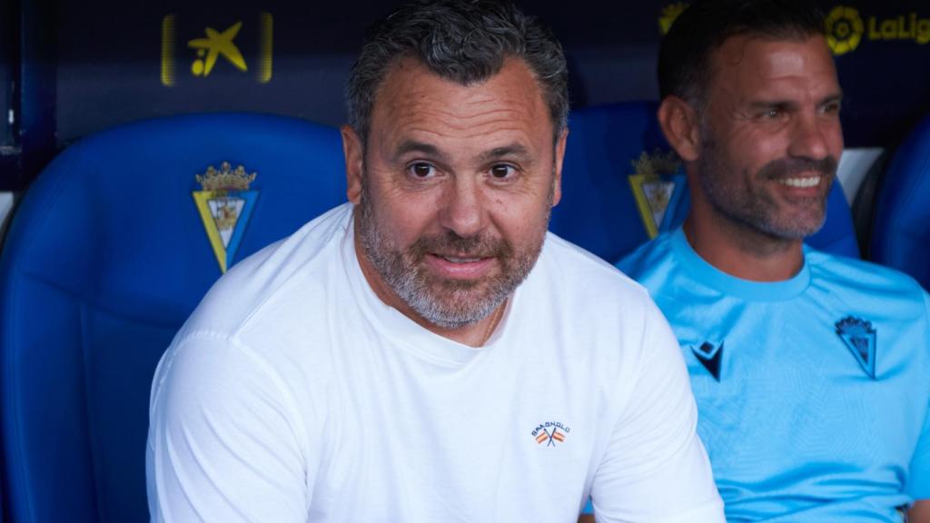 Sergio González, en un partido del Cádiz de la temporada 2022/2023