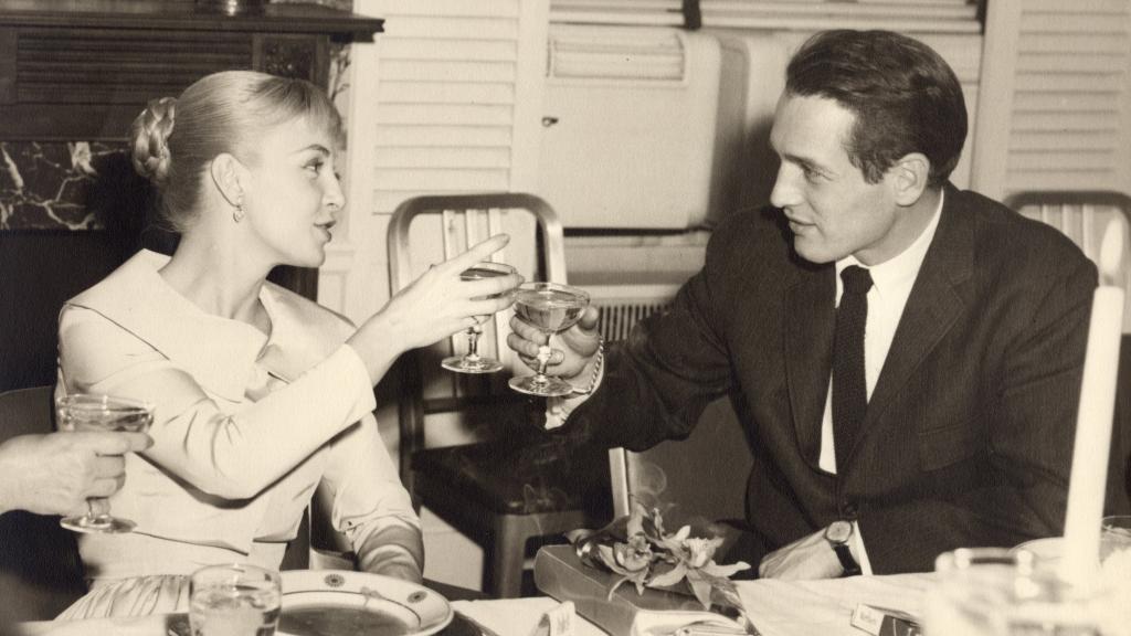 Joanne Woodward y Paul Newman.