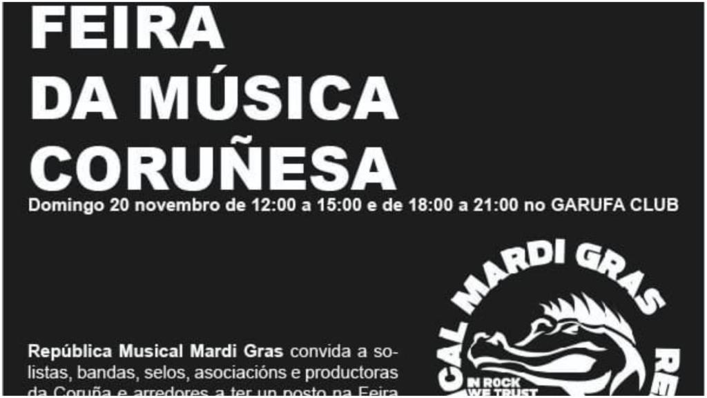 Feira da Música Coruñesa.