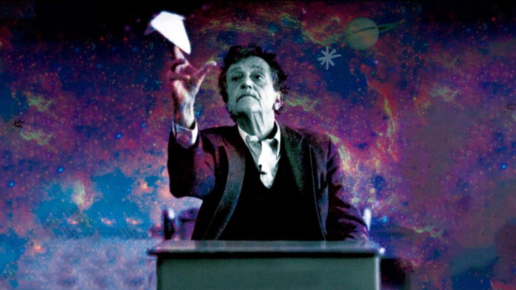 Imagen promocional del documental 'Kurt Vonnegut: A través del tiempo', disponible en Filmin.