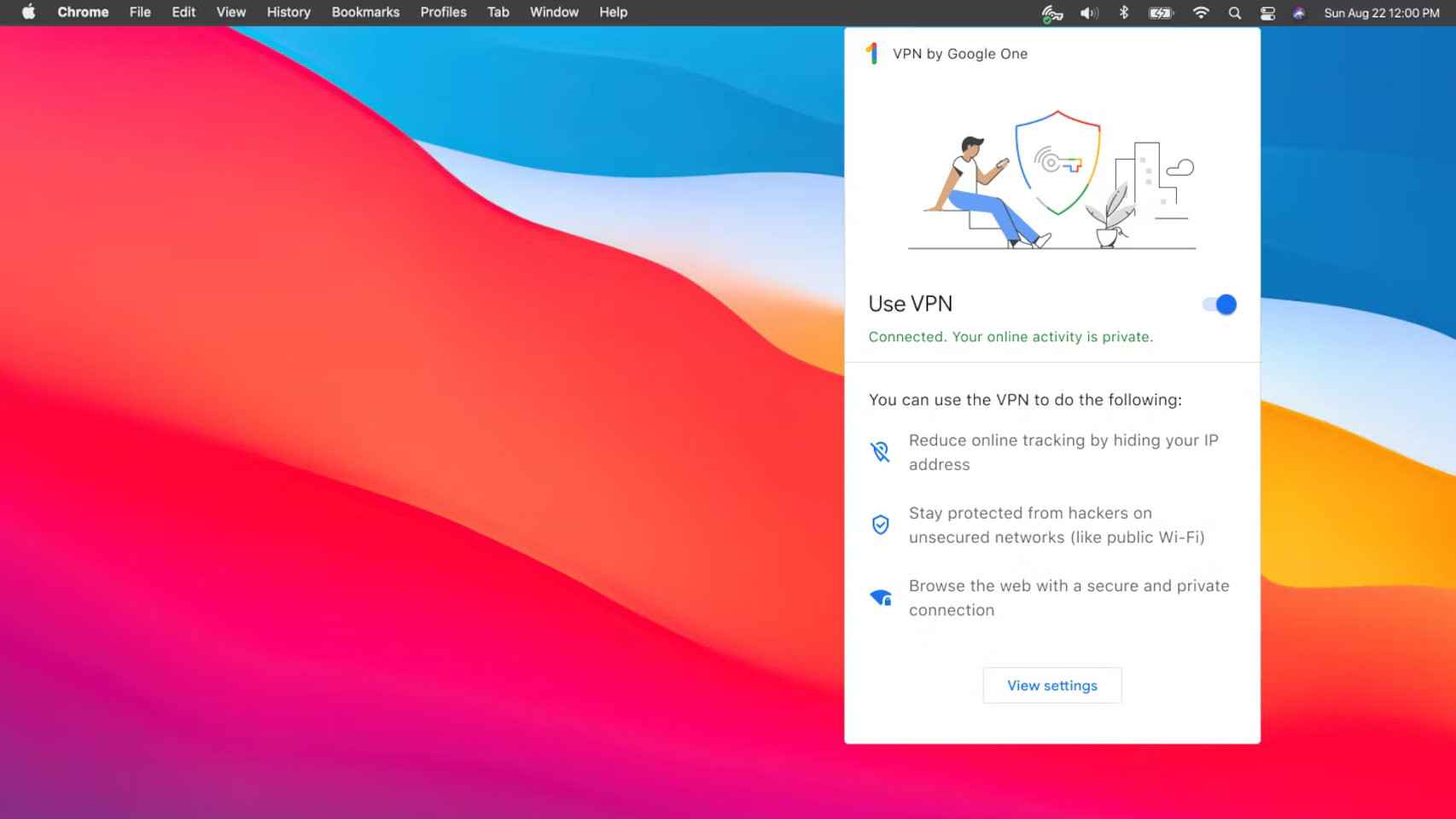 La VPN de Google para Mac