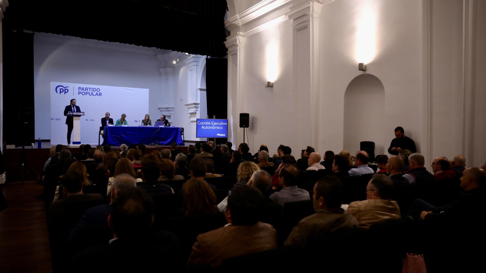 Comité Ejecutivo Autonómico del Partido Popular de Castilla-La Mancha. Foto: PP CLM.