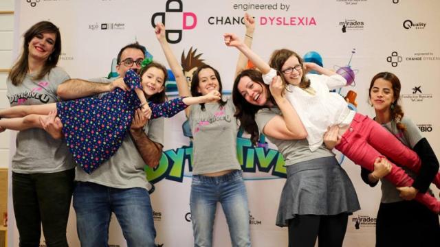 Equipo de la startup Change Dyslexia.