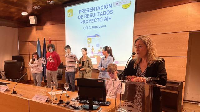 Presentación de los resultados del proyecto AI+ en el Campus deFerrol (A Coruña).