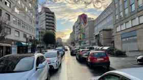 Atasco en la calle Venezuela.