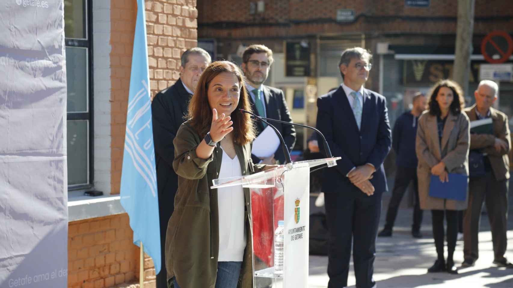 Sara Hernández durante su intervención.