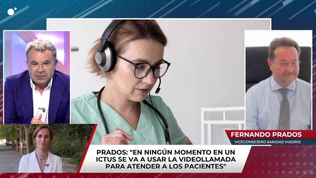 Jorge Javier deja en evidencia al viceconsejero de Sanidad de Madrid: ¿Creen que somos tan imbéciles?