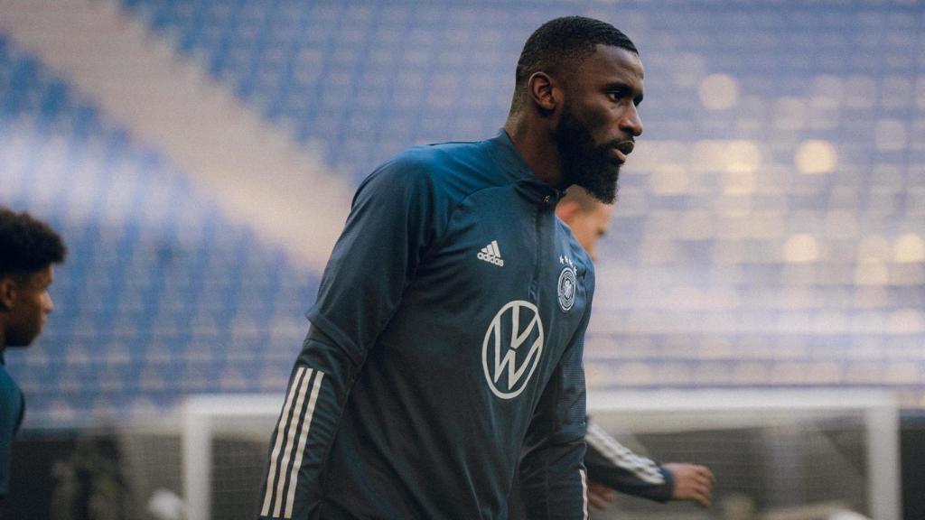 Rüdiger, con Alemania.