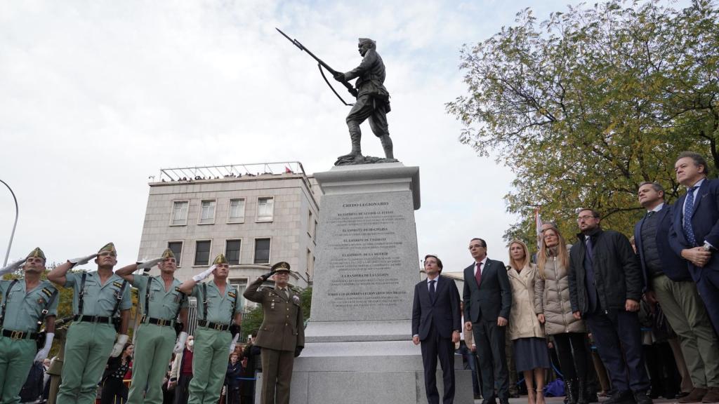 Acto de homenaje a la Legión el pasado 8 de noviembre en Madrid