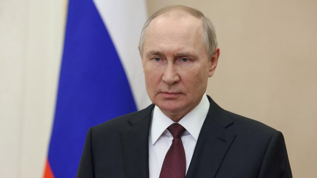 El presidente de Rusia, Vladímir Putin, este jueves en Moscú.