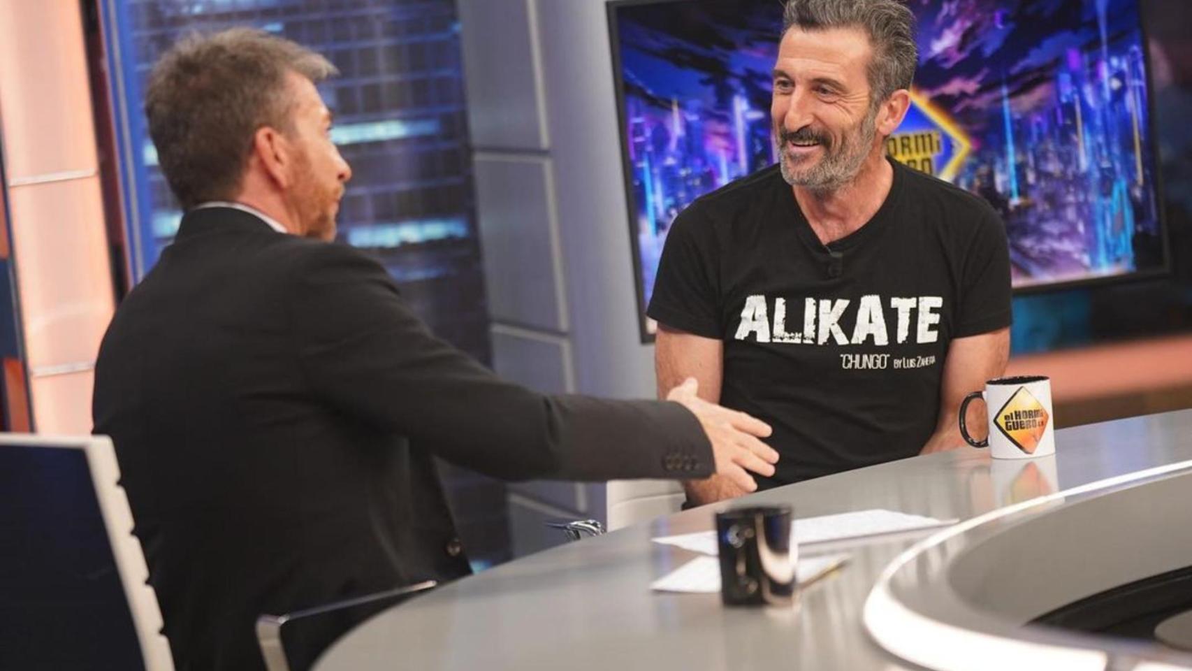 Luis Zahera visita El Hormiguero.