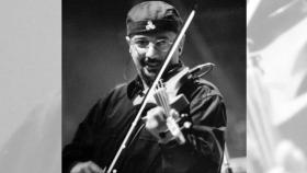 Eduardo Coma, violinista de Luar na Lubre durante 15 años.