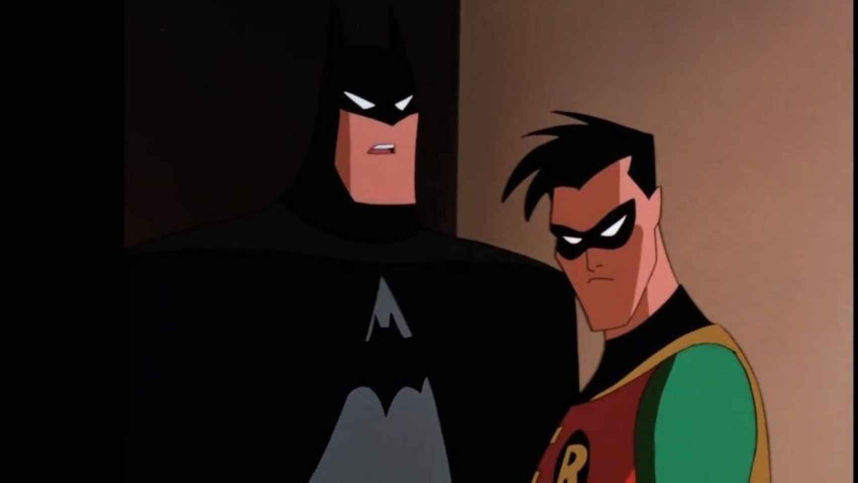 Batman y Robin en 'Batman: La serie animada'.