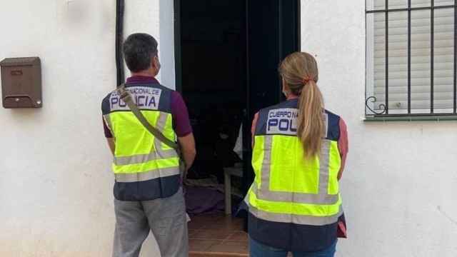 Agentes de la Unidad de Policía Nacional Adscrita a la Comunidad Autónoma de Andalucía.
