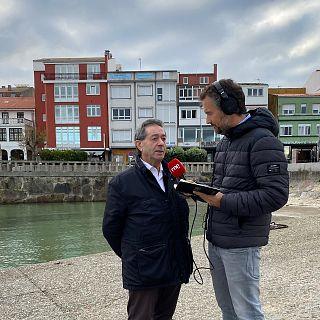 Alberto Blanco, ex alcalde de Muxía en una entrevistas (Las Mañanas de RNE)