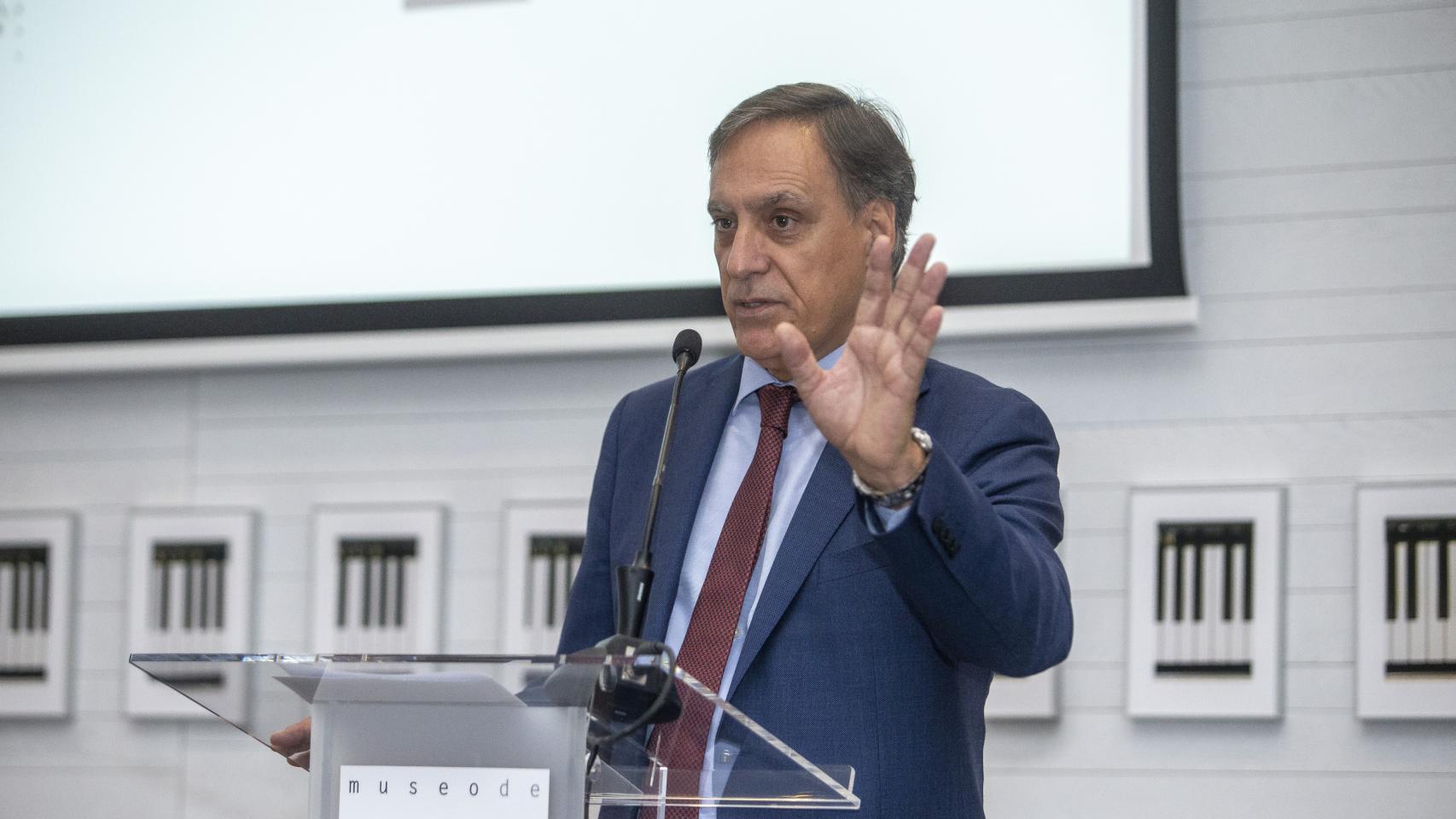Intervención del presidente del GCPHE y alcalde de Salamanca, Carlos García Carbayo