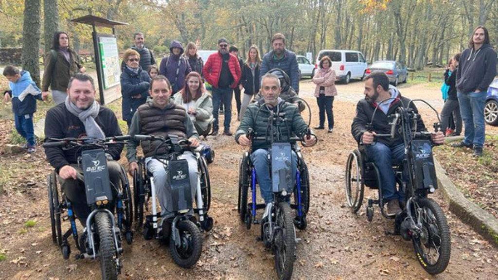 Aspaym organiza una visita guiada por el Parque Natural de Las Batuecas con el fin de poner en valor el turismo accesible