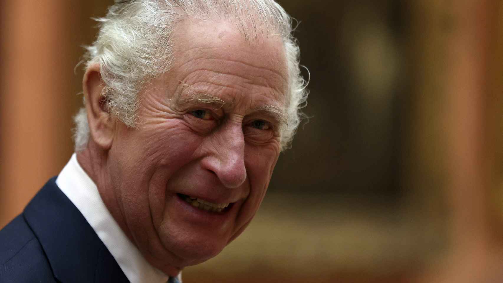El rey Carlos III de Inglaterra en un acto público en Londres en noviembre de 2022.