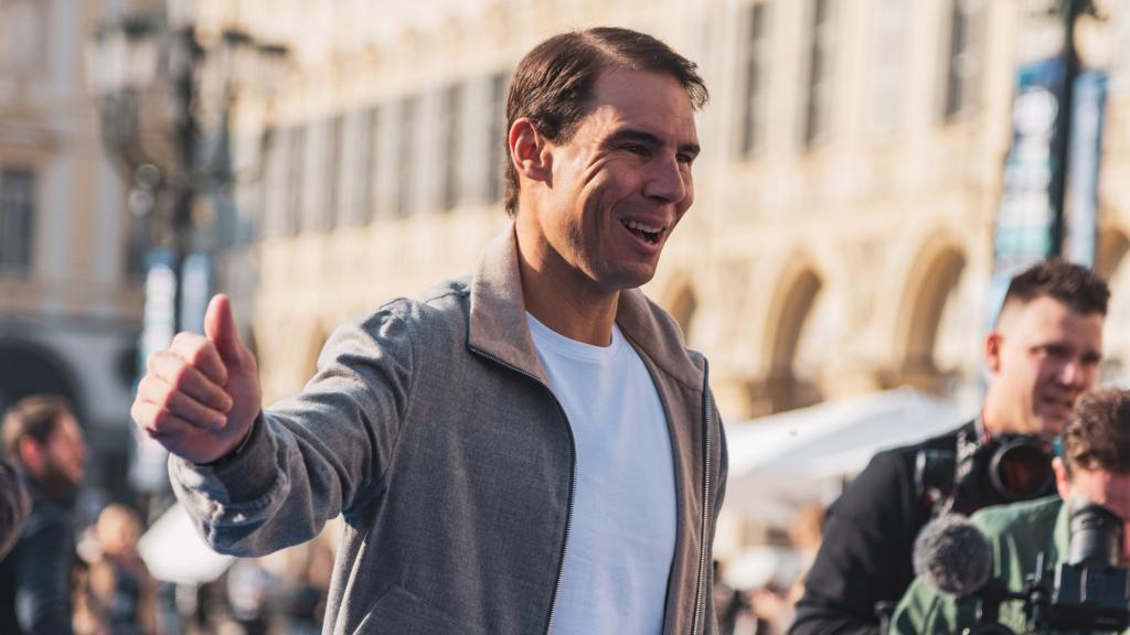 Rafa Nadal, en Turín para las ATP Finals