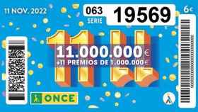 El sorteo extra del 11/11 de la ONCE reparte medio millón de euros en Cuenca