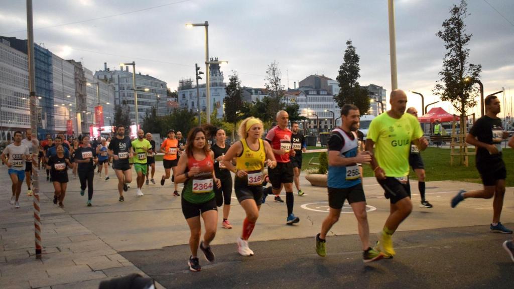 Carrera popular en A Coruña.