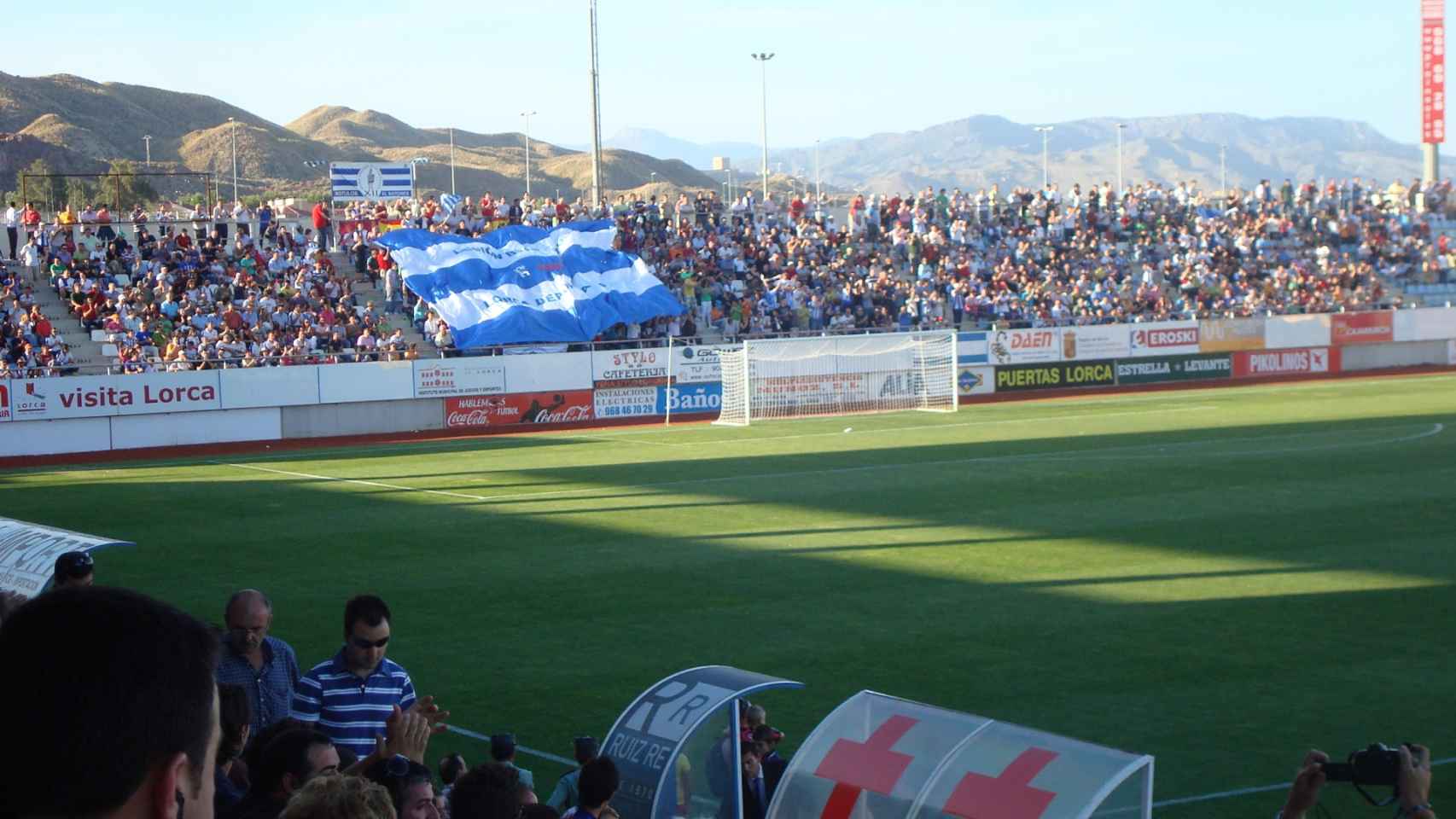 Estadio Francisco Artés Carrasco de Lorca.