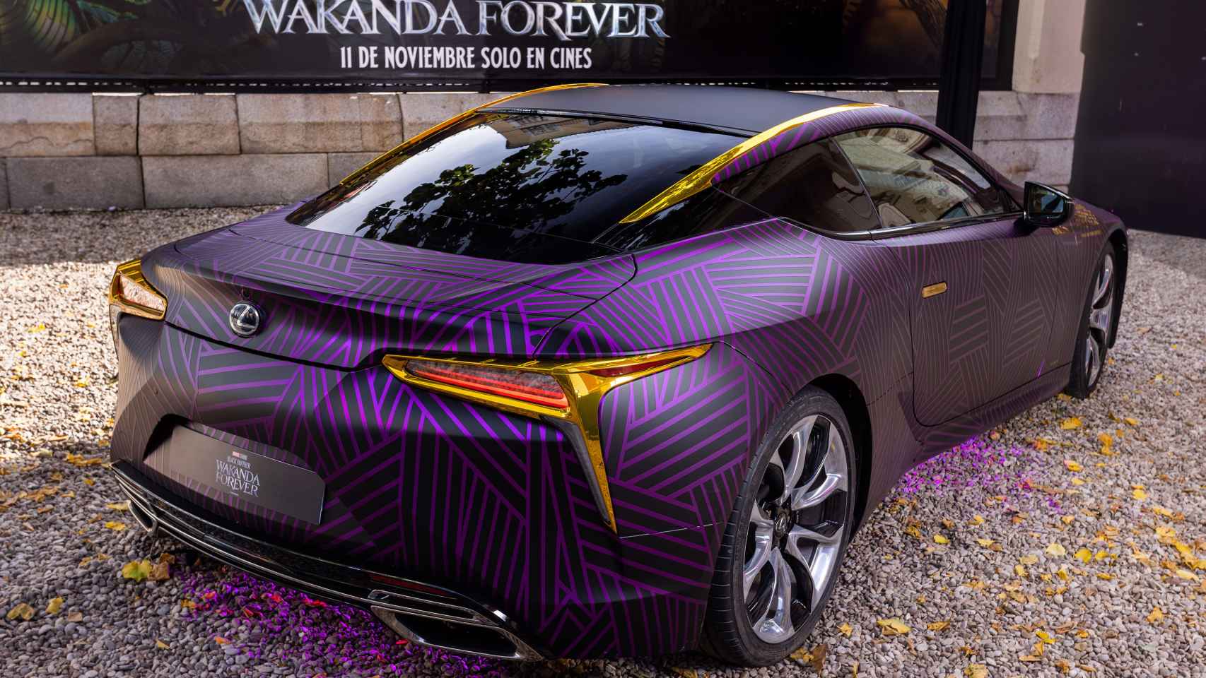 Lexus personaliza un LC para celebrar el estreno de ‘Black Panther: Wakanda Forever’