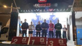 Entrega de premios de la 5K Leyma de A Coruña.