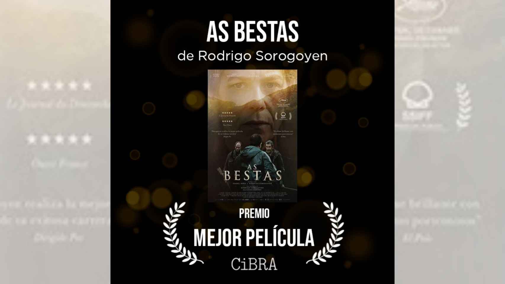 ‘As Bestas’, rodada en Galicia, mejor película del festival CiBRA de Toledo