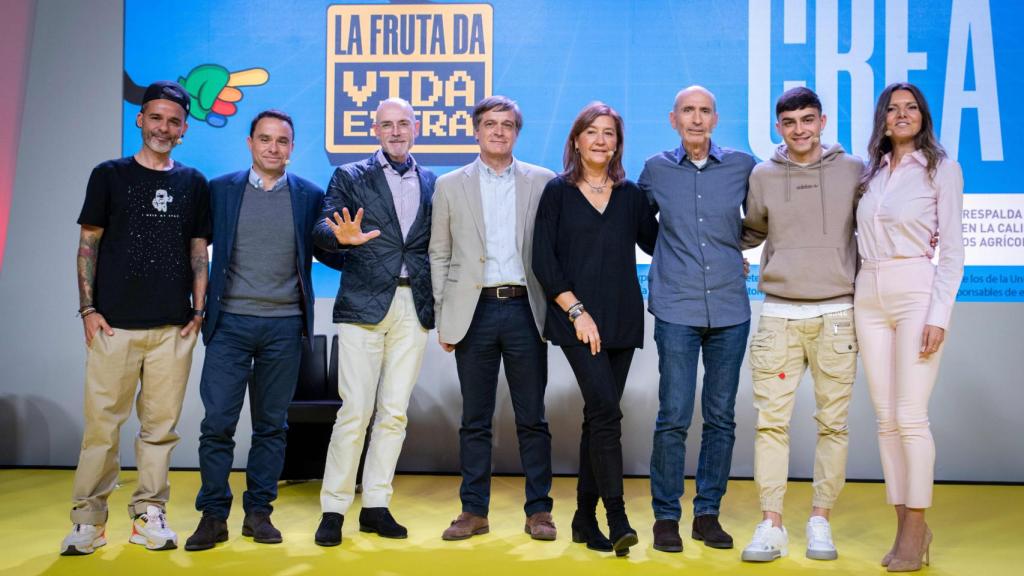 Los expertos que han participado en la mesa redonda sobre alimentación.