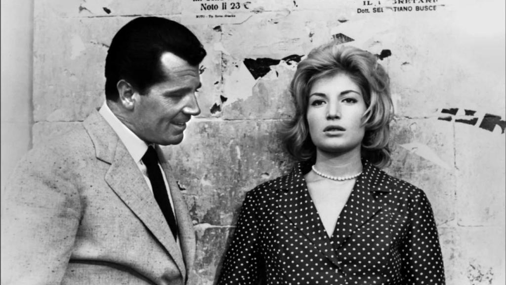 Gabriele Ferzetti y Monica Vitti en 'La aventura'.