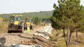 Adif acelera la renovación de la línea Torralba-Soria