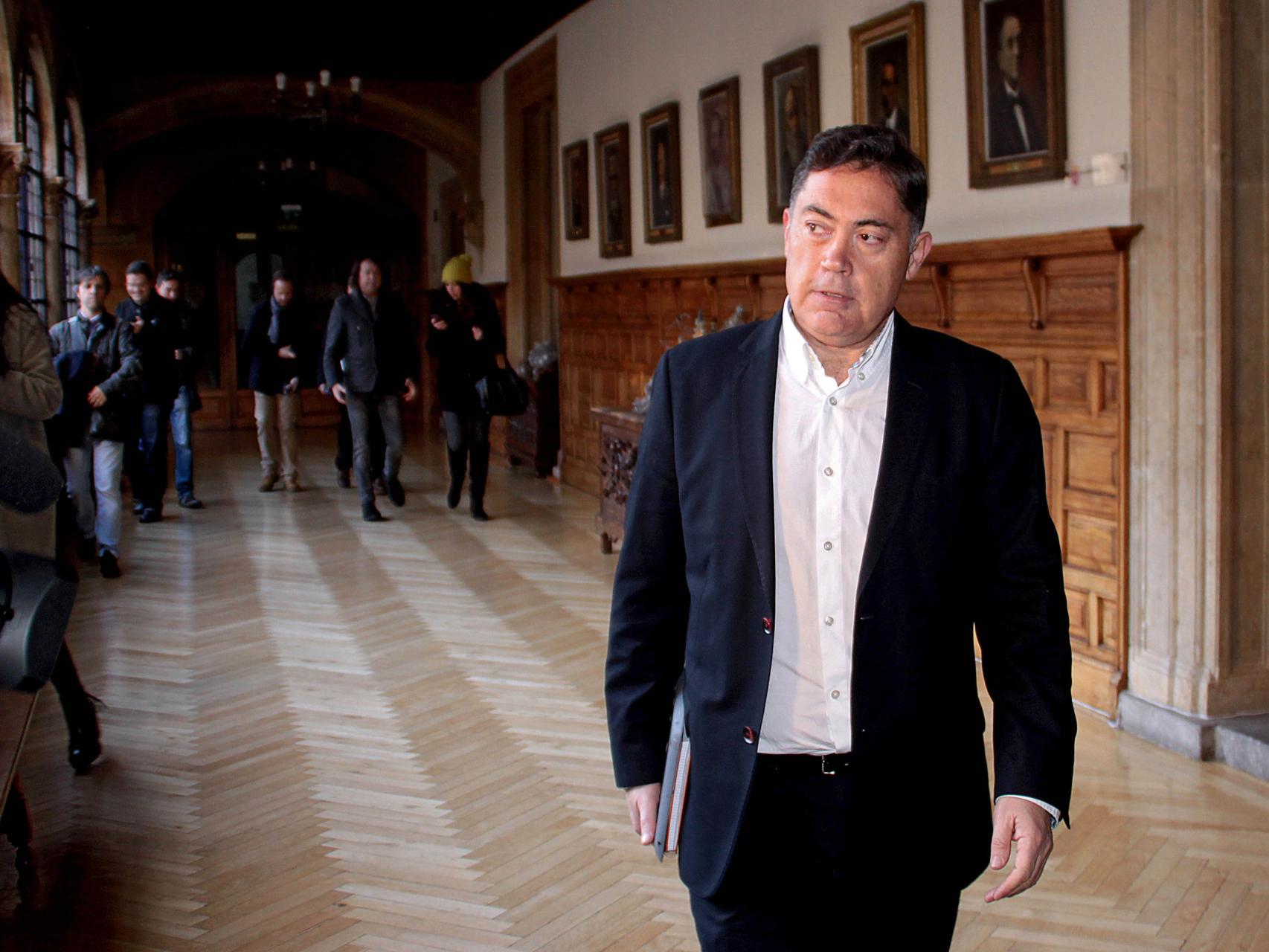 El expresidente de la Diputación de León, Marcos Martínez Barazón, en una imagen de archivo.