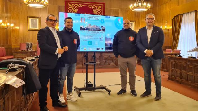 Presentación concurso ornitológico con Narciso Prieto y Jesús María Prada