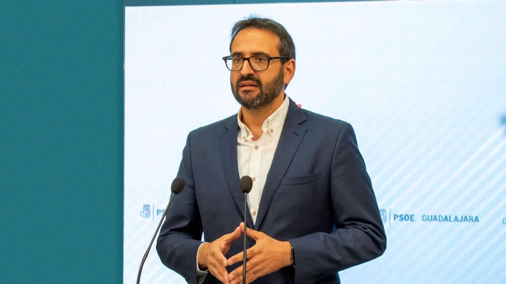 Sergio Gutiérrez, secretario de Organización del PSOE de Castilla-La Mancha. Foto: PSOE CLM.