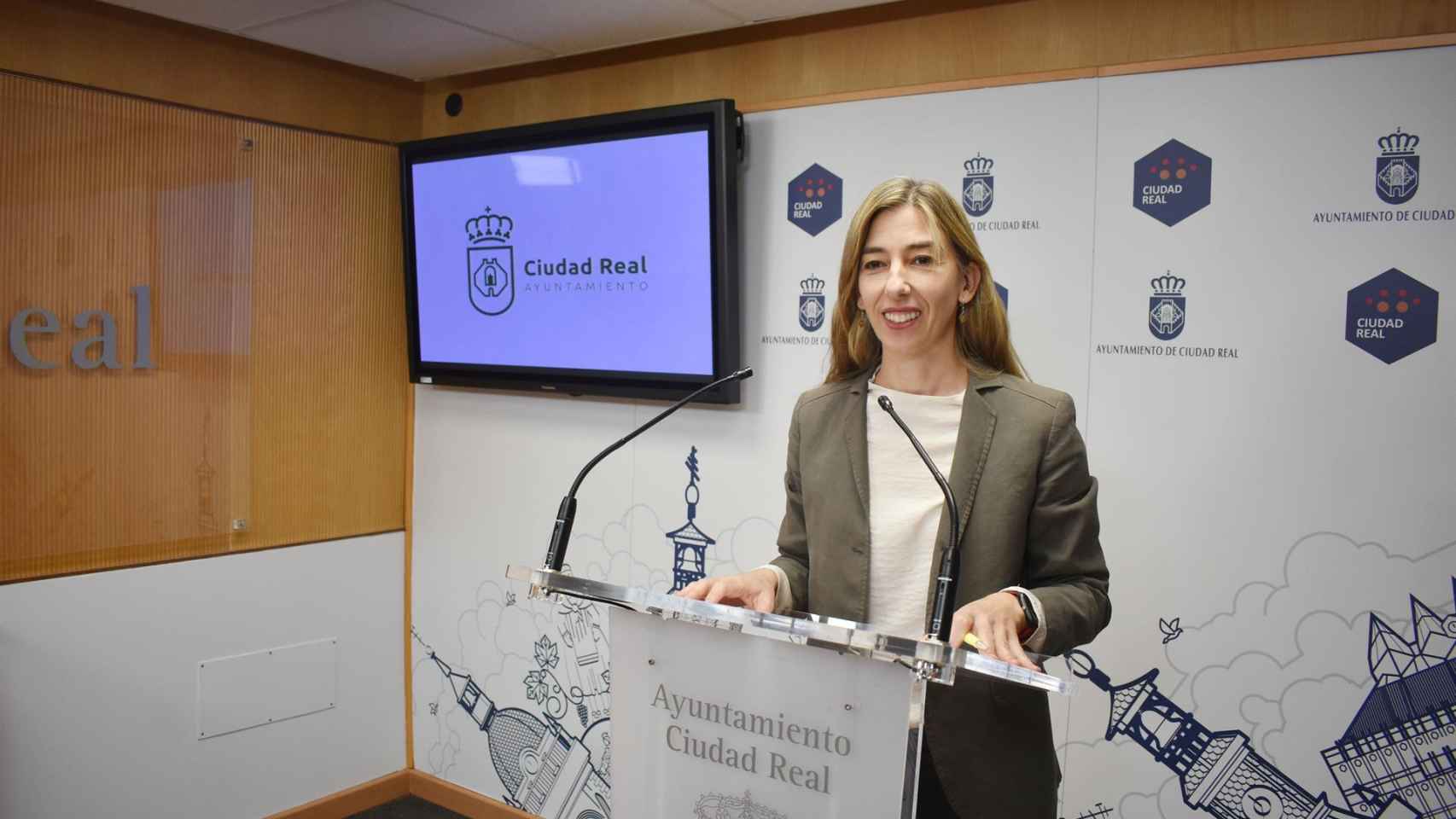 Mariana Boadella, portavoz del equipo de gobierno del Ayuntamiento de Ciudad Real.
